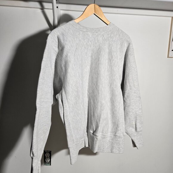 Vintage ND Champion Notre Dame Grey Crewneck Sweatshirt Large - Picture 11 of 11